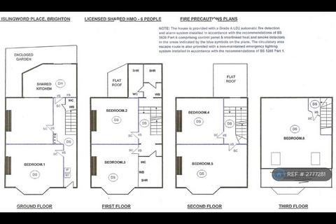 1 bedroom in a house share to rent, Islingword Place, Brighton, BN2