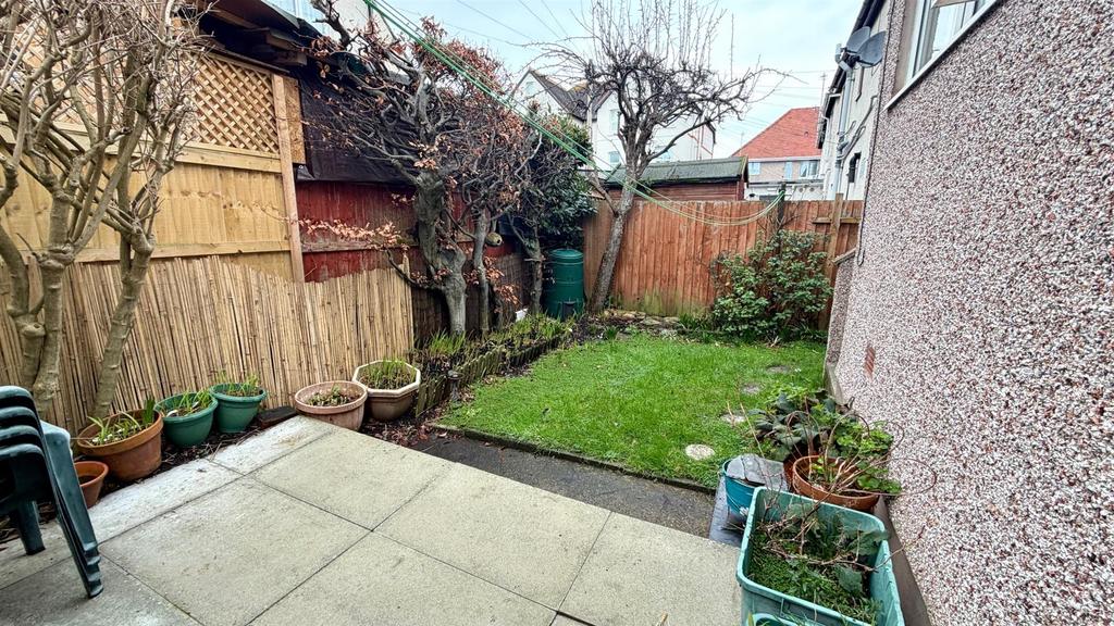 Rear garden