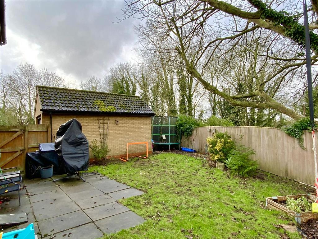 West facing garden