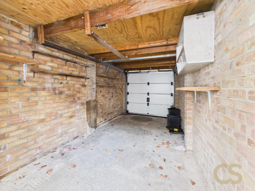 Garage interior, double garage