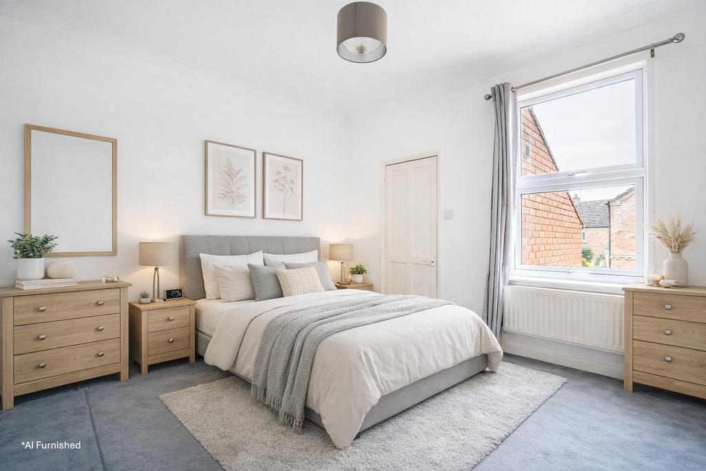 AI Furnished Bedroom