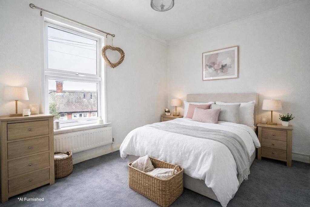 AI Furnished Bedroom
