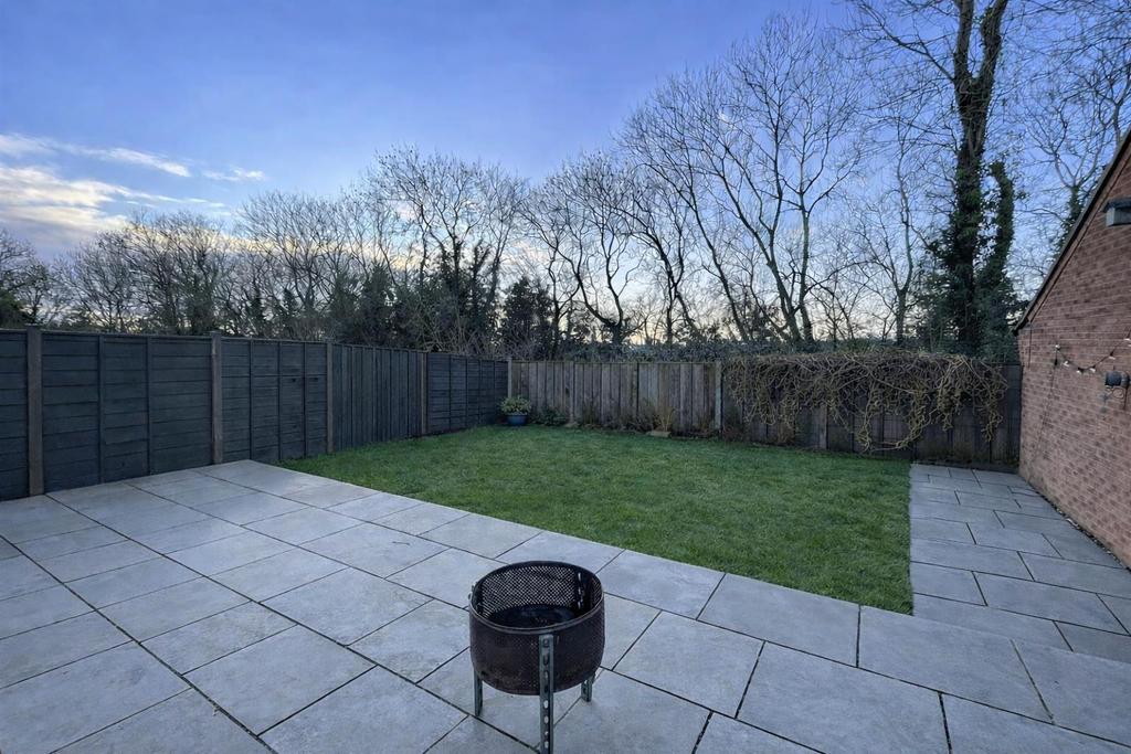 Rear garden