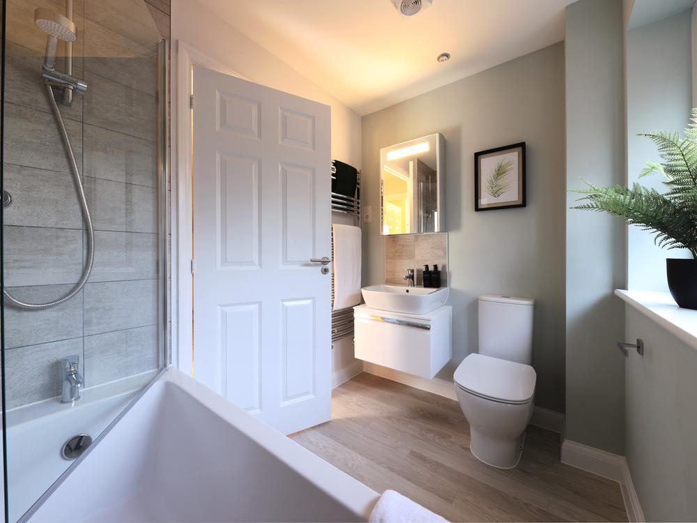 The Lime bathroom
