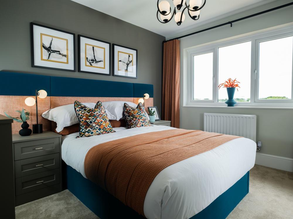 The Chestnut main bedroom