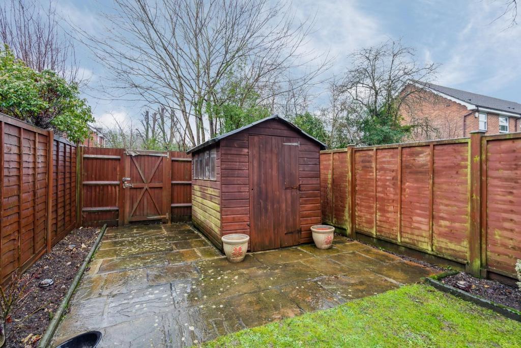 Rear Patio & Shed