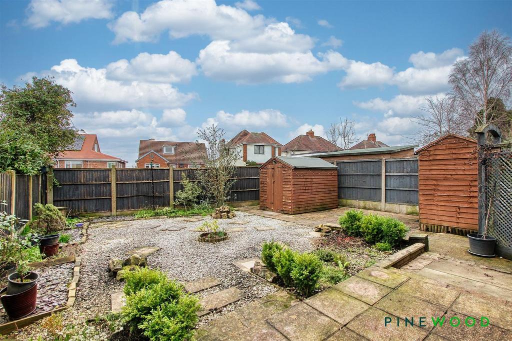 Rear garden