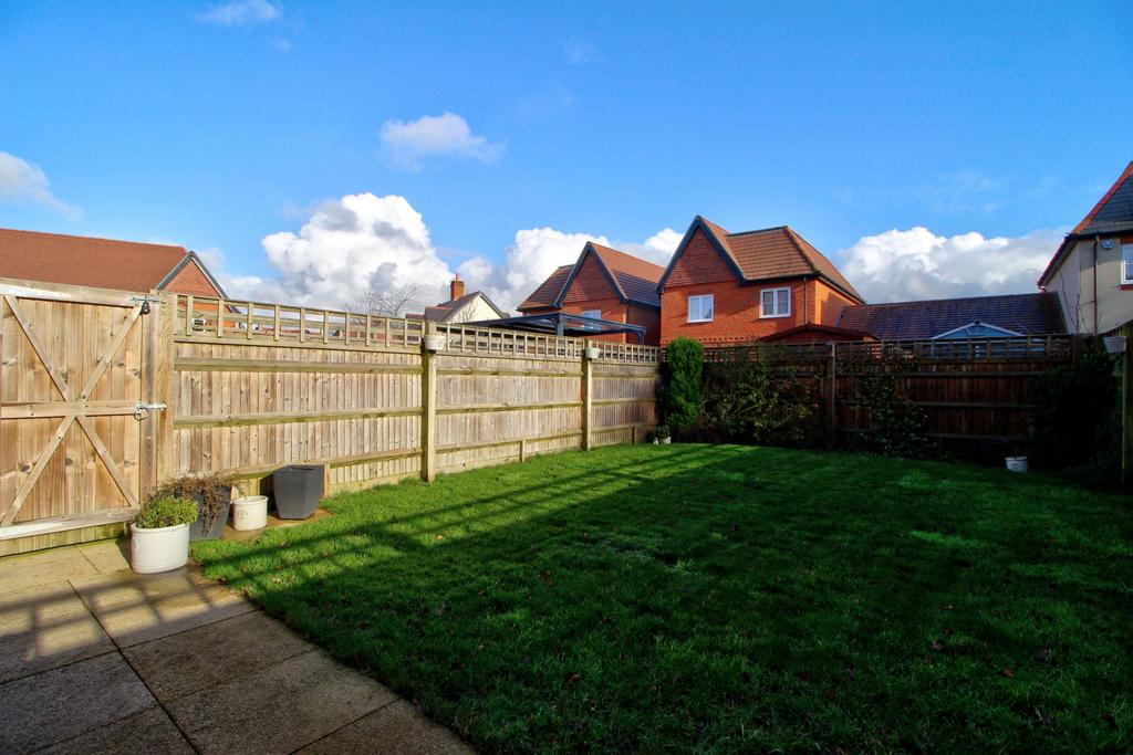 Garden with side gate