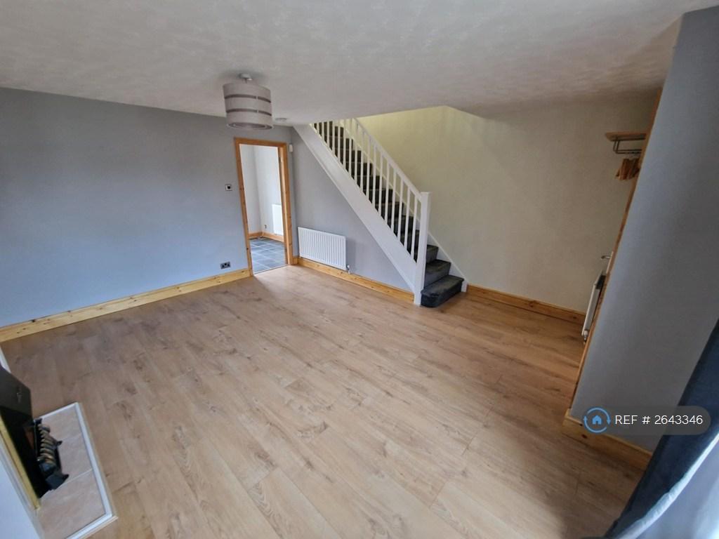 Spacious Living Room With New Flooring - View 2