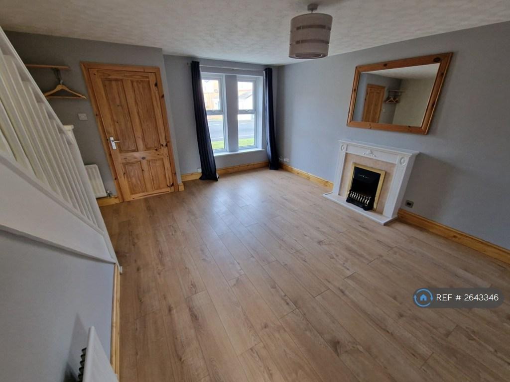 Spacious Living Room With New Flooring - View 3