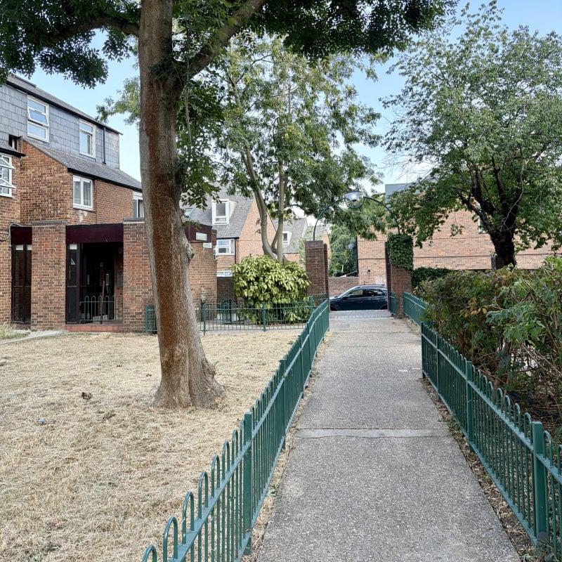 Street scene with property