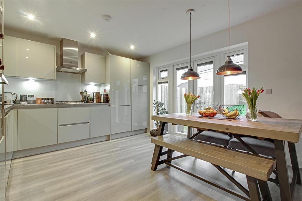 Open-plan living area, open plan living