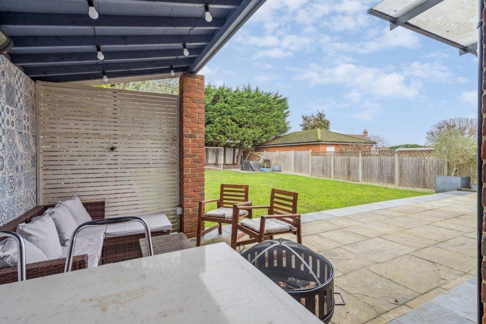 Rear Patio