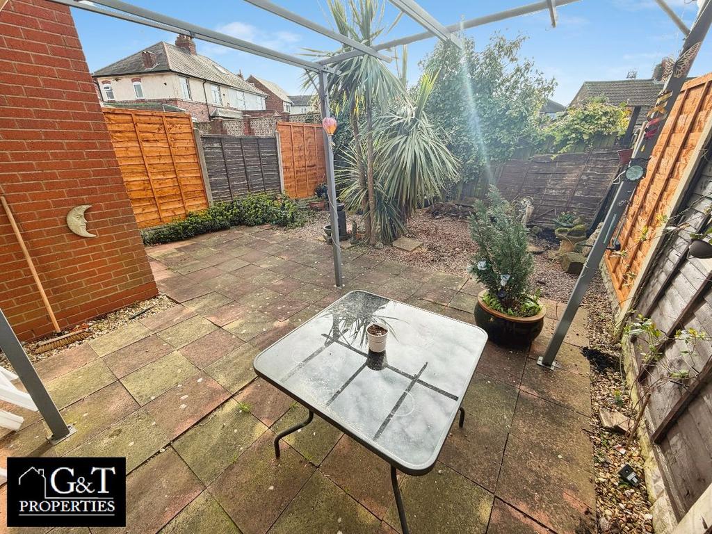 Rear garden