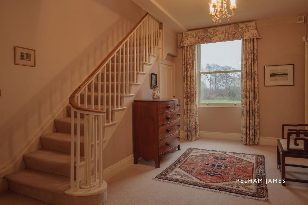 Staircase to Second Floor, Cottesmore Grange,...