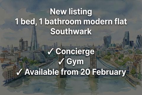 1 bedroom flat to rent, Southwark Bridge Road