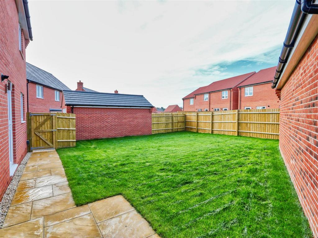 Rear garden