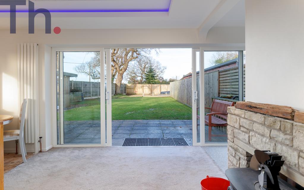 Garden View from Dining Area