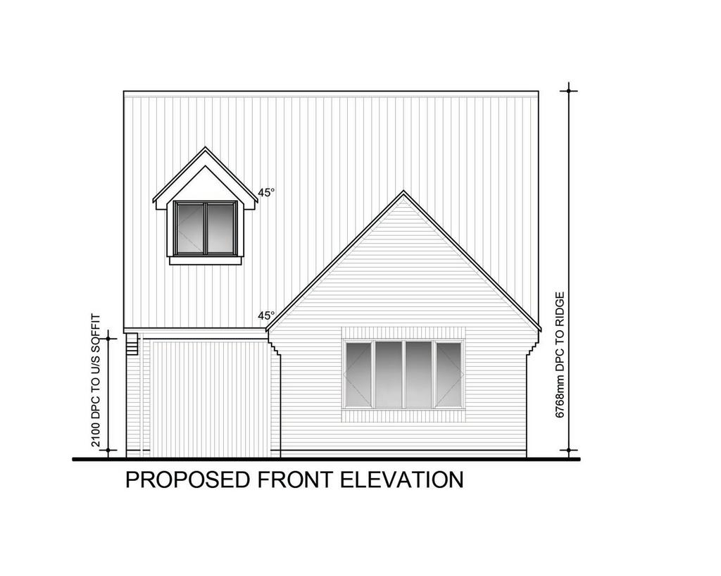 Proposed Front Elevation