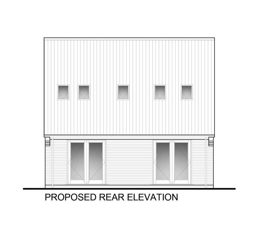 Proposed Rear Elevation