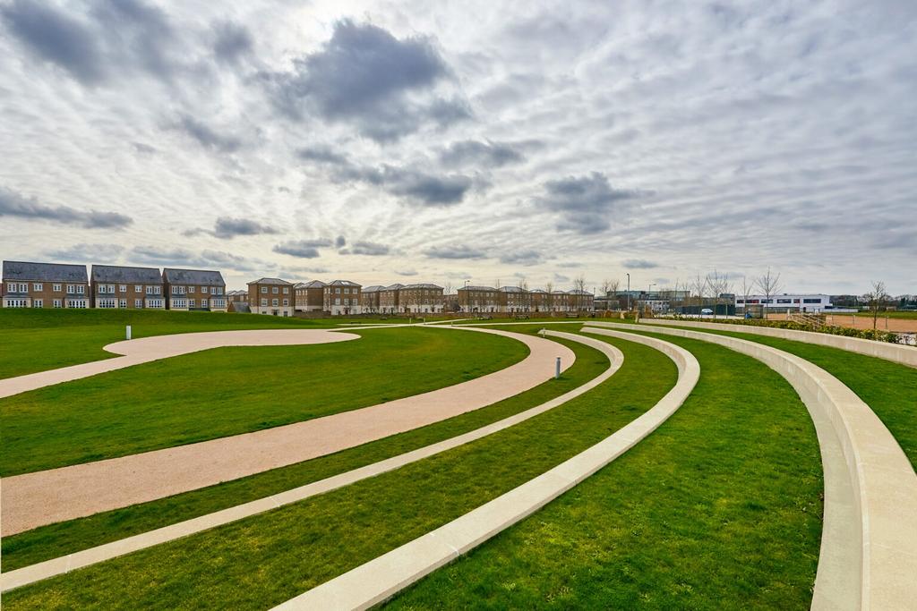 Priors Hall Park residential area.