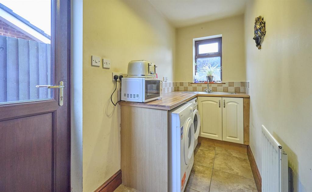 Utility Room to rear