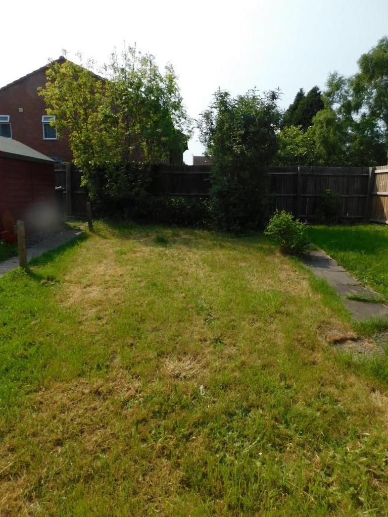 Rear garden