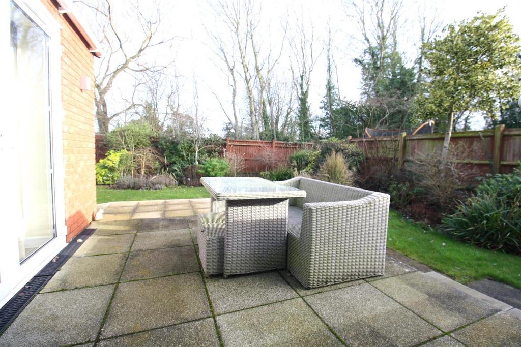 Rear garden