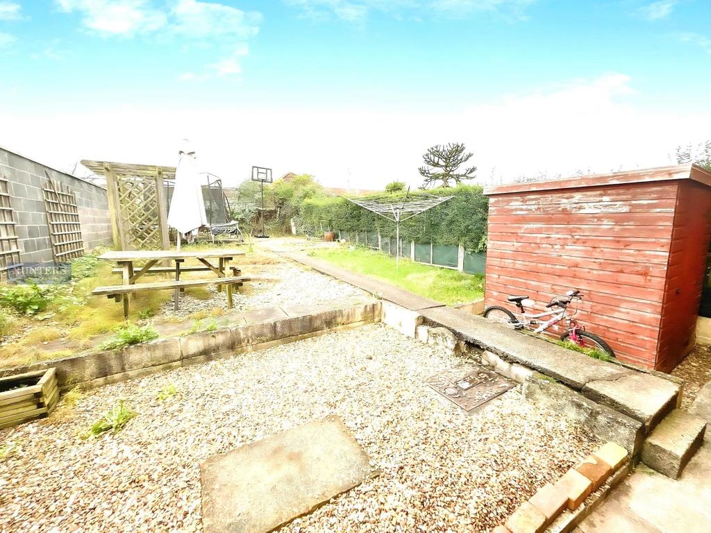 Rear garden