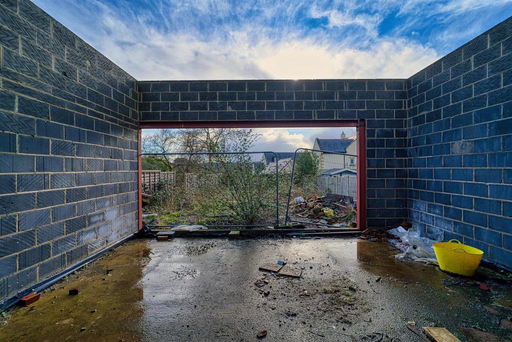 Outlook from potential kitchen
