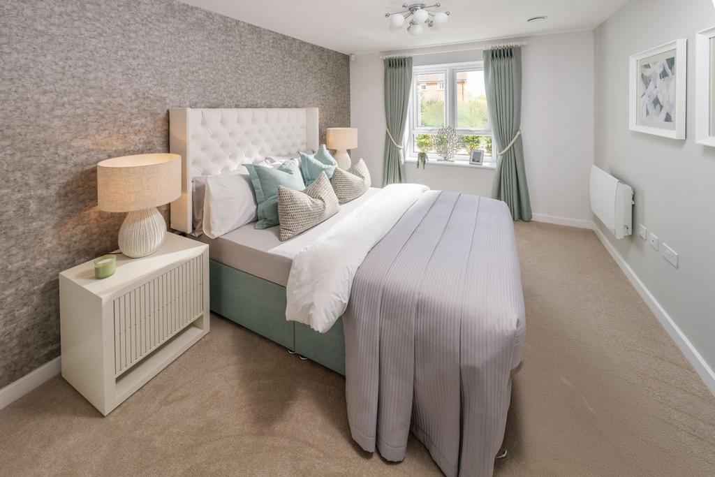 Show home bedroom