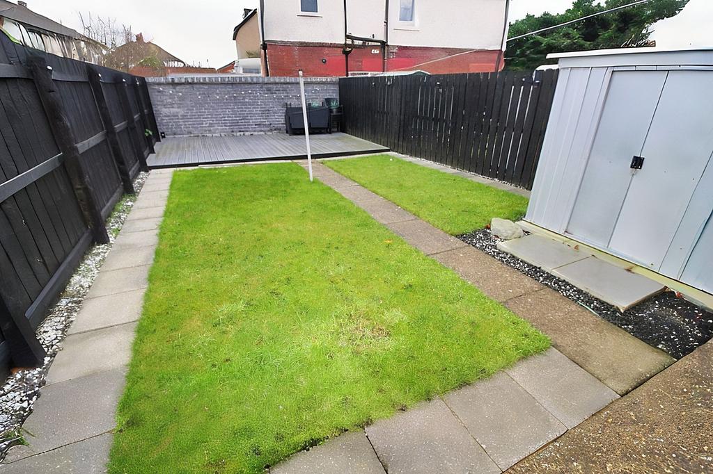 Rear garden