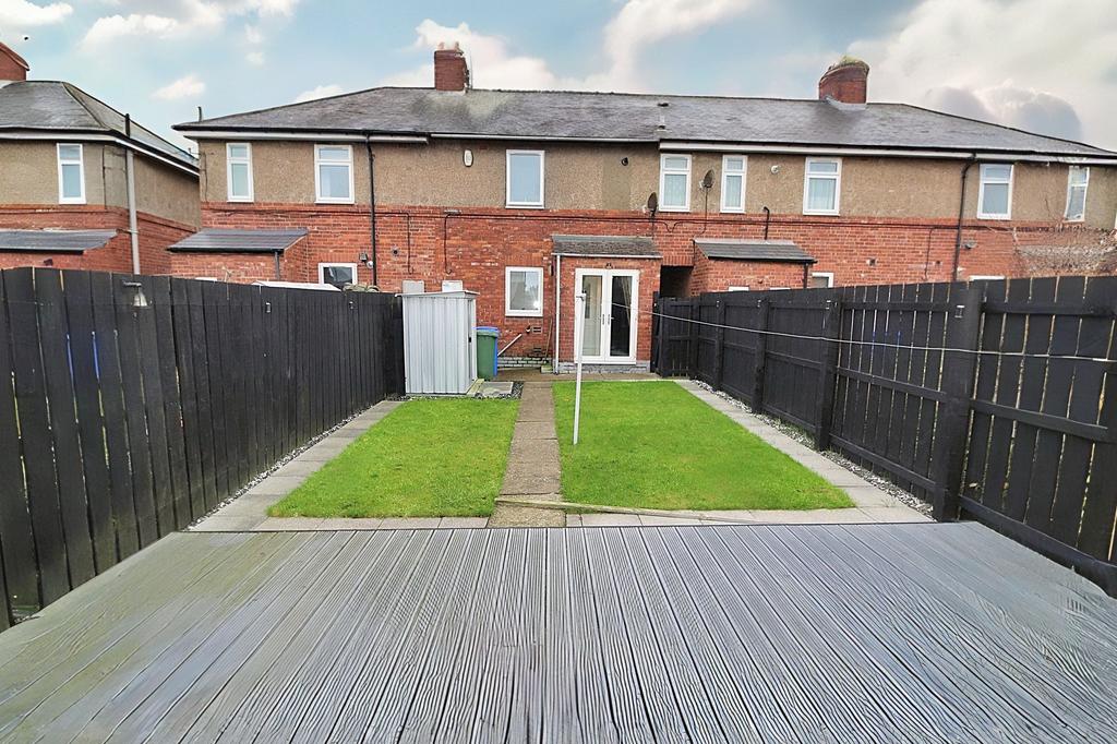 Rear garden