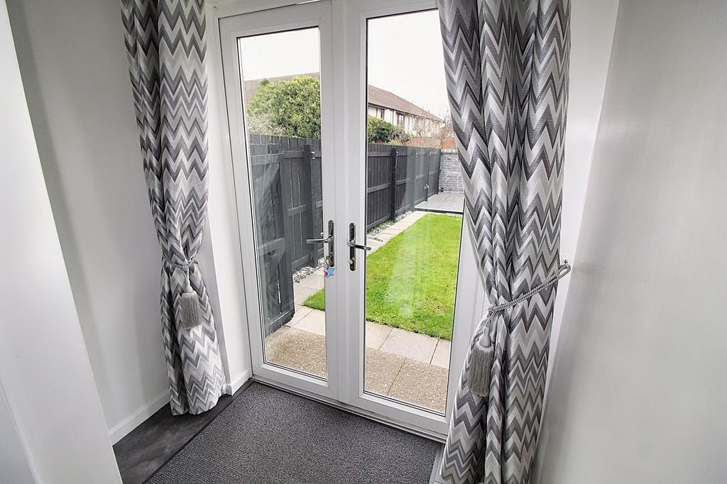 Rear hallway