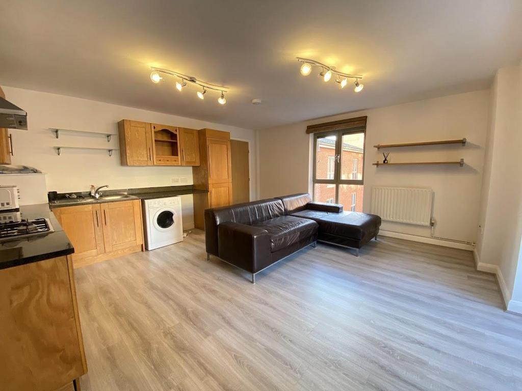 Open plan living dining kitchen