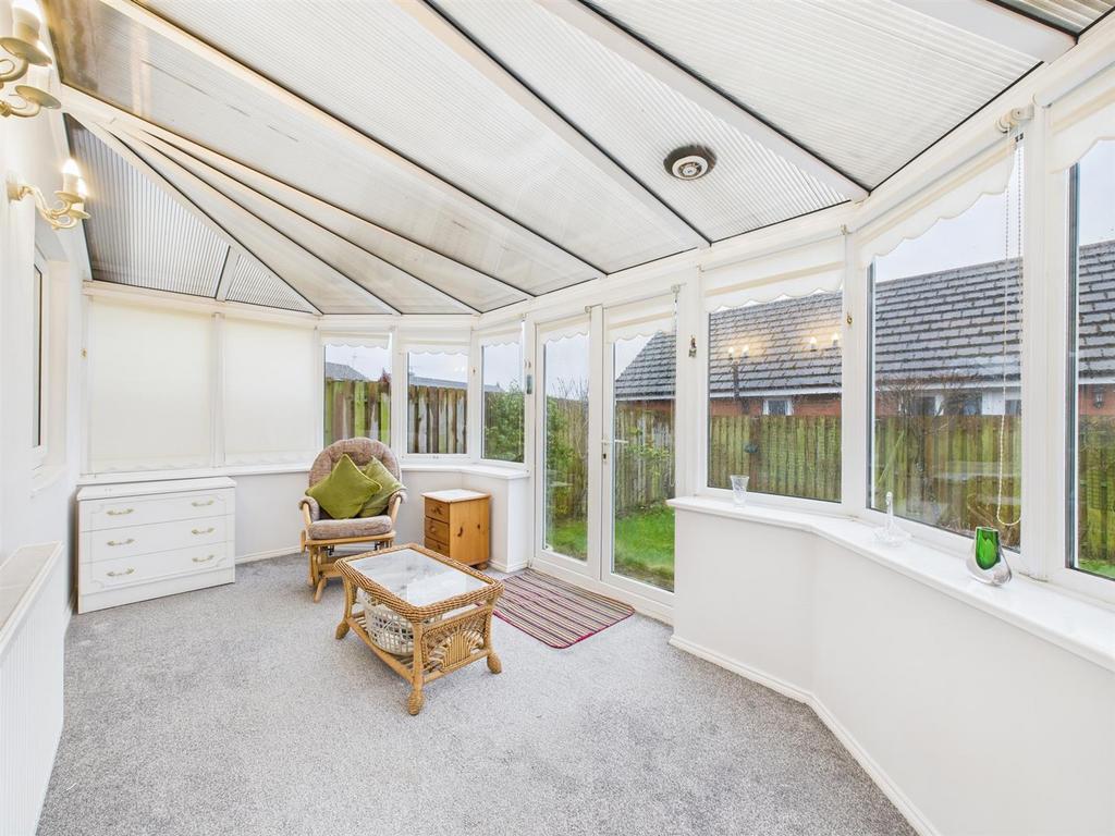 Upvc conservatory: