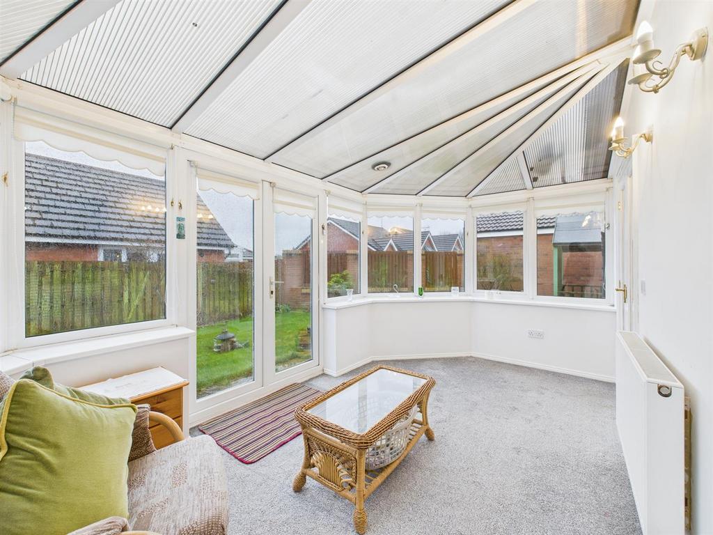 Upvc conservatory: