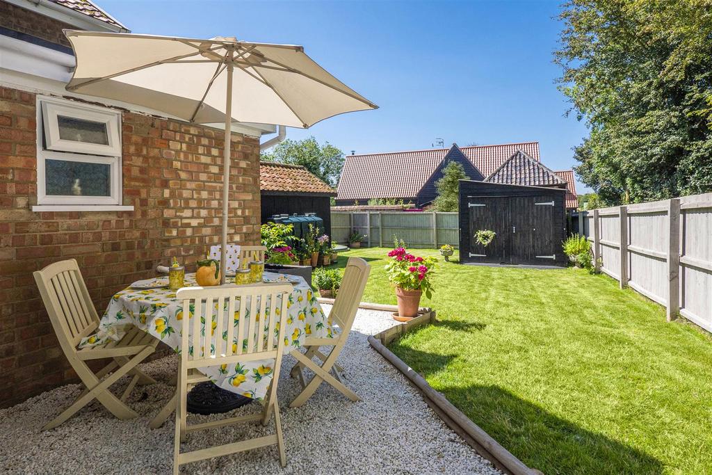 Rear garden
