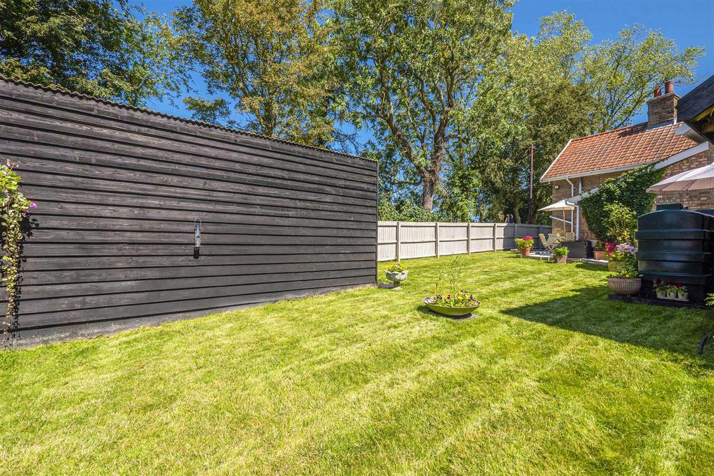 Rear garden