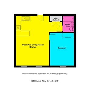 1 bedroom apartment to rent, Fleet Court, Leicester LE1