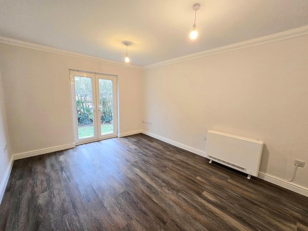 Open plan kitchen/lounge