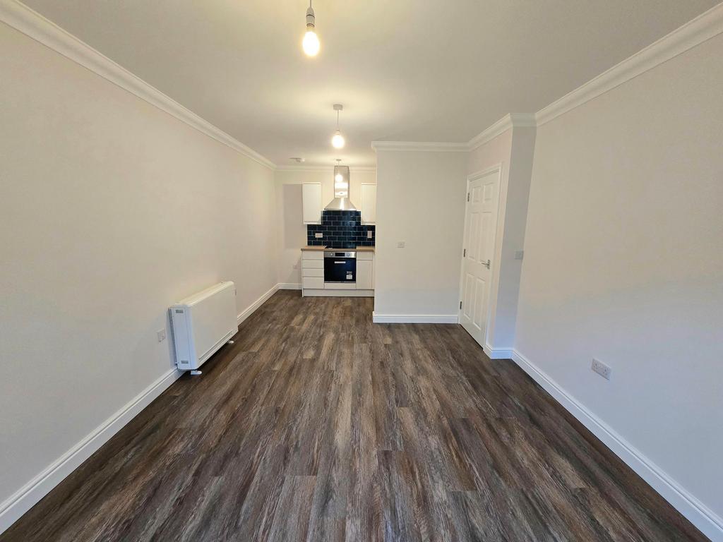 Open plan kitchen/lounge