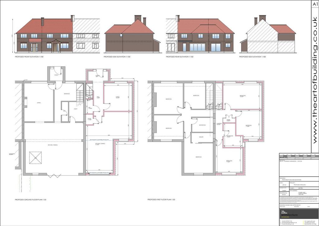 Full Planning - Castle Camps - Proposed plans and