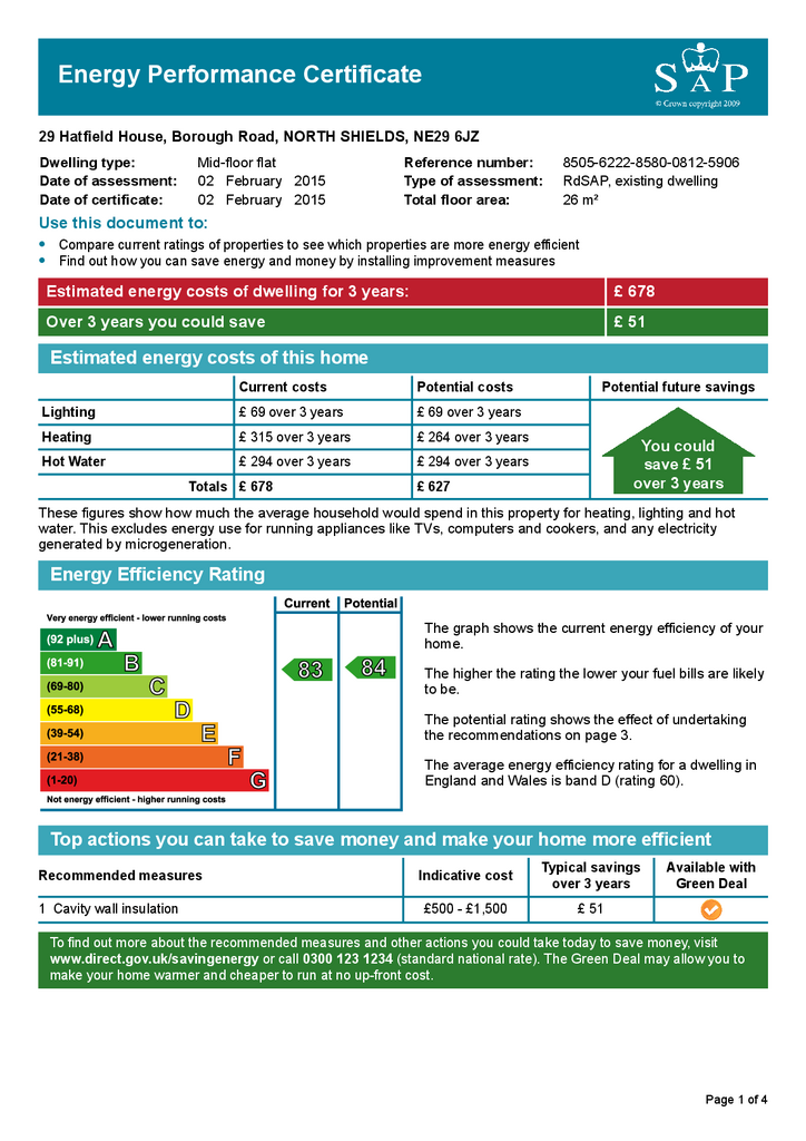 EPC Certificate