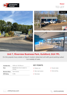 Industrial development to rent, Clay Ln Guildford GU4 7PL