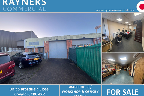 Warehouse for sale, 5 Broadfield Close Croydon CR0 4