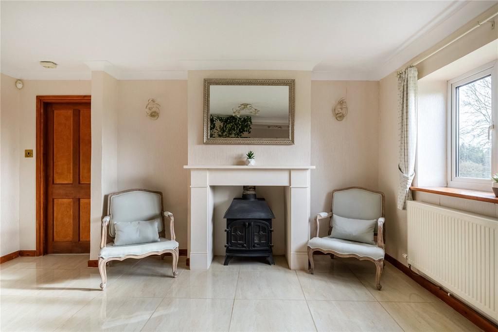 Hallway Fireplace