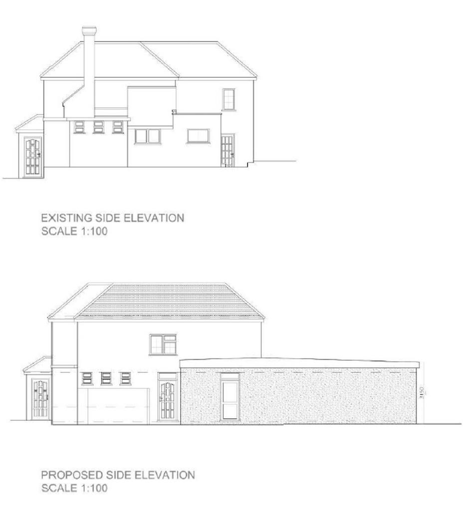 Side Proposed  Elevations