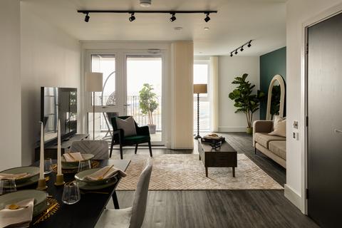 1 bedroom apartment to rent, Flat E204, Mitre Yard, 104-106 Scrubs Lane, London, NW10