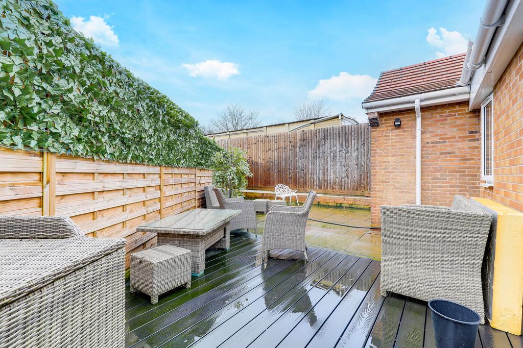 Rear garden